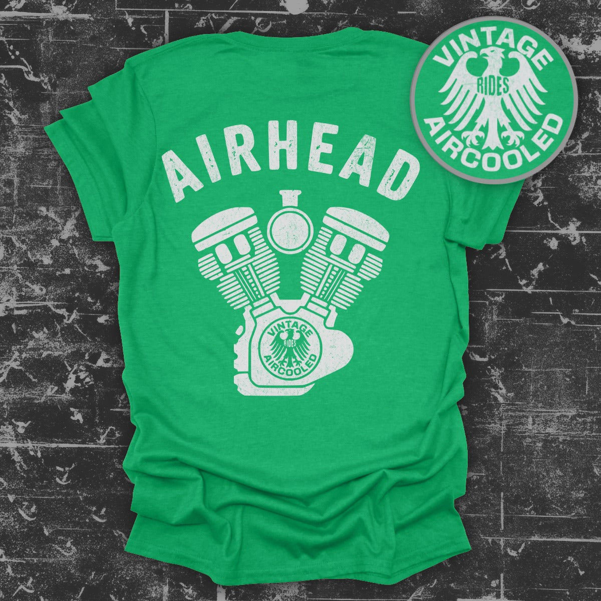 Airhead Vintage Rides AIRCooled Graphic T-Shirt product type
