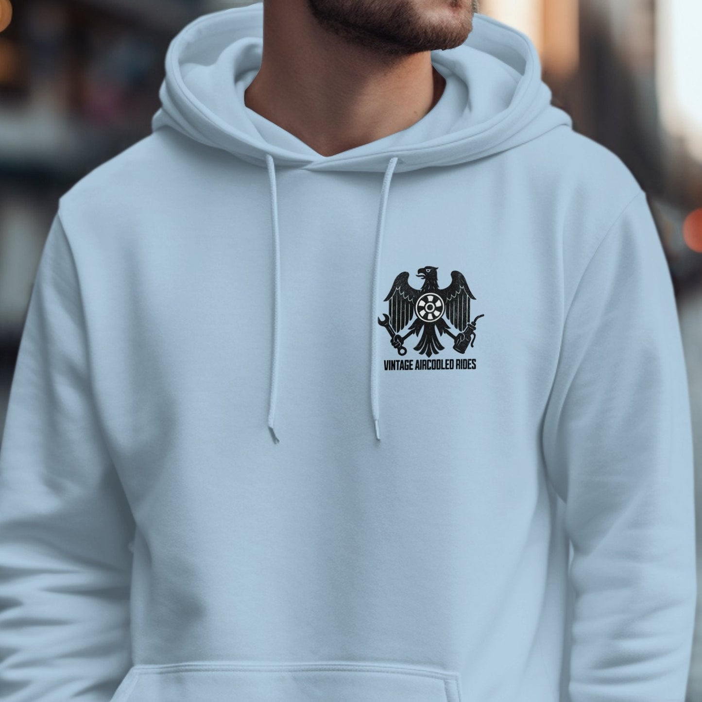 Vintage Inspired Eagle Graphic Hoodie product