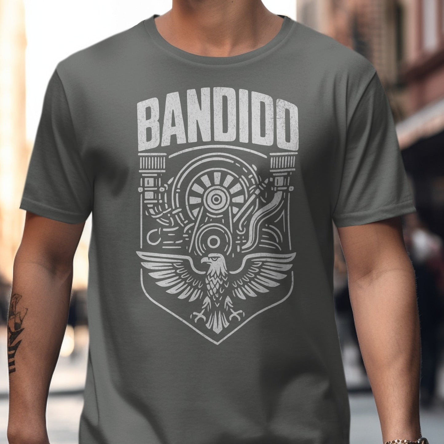 Bandido Graphic Design T-Shirt Unique Casual product type