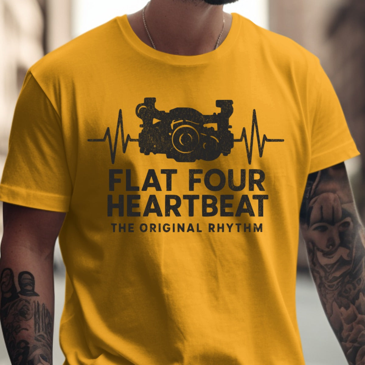 Flat Four Heartbeat The Original Rhythm T-shirt product