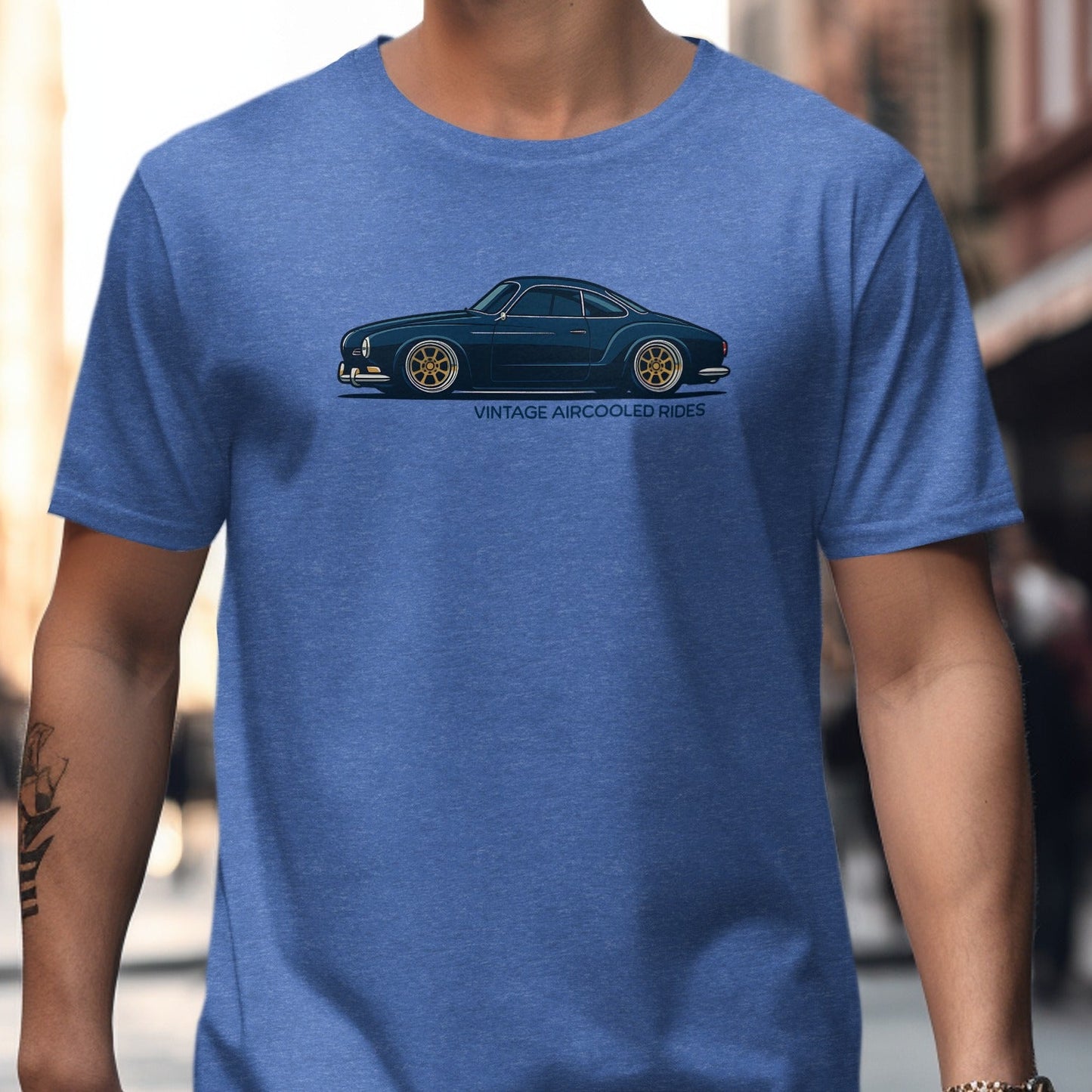 Vintage Aircooled Rides T-shirt Classic Car Product