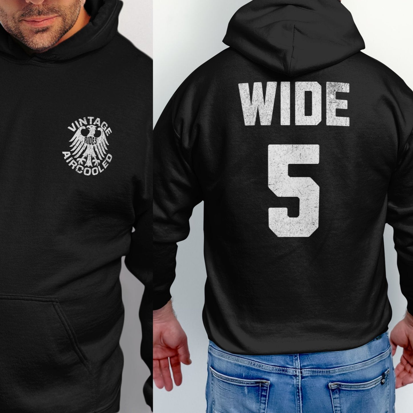 Vintage Aircooled Wide 5 Hoodie product
