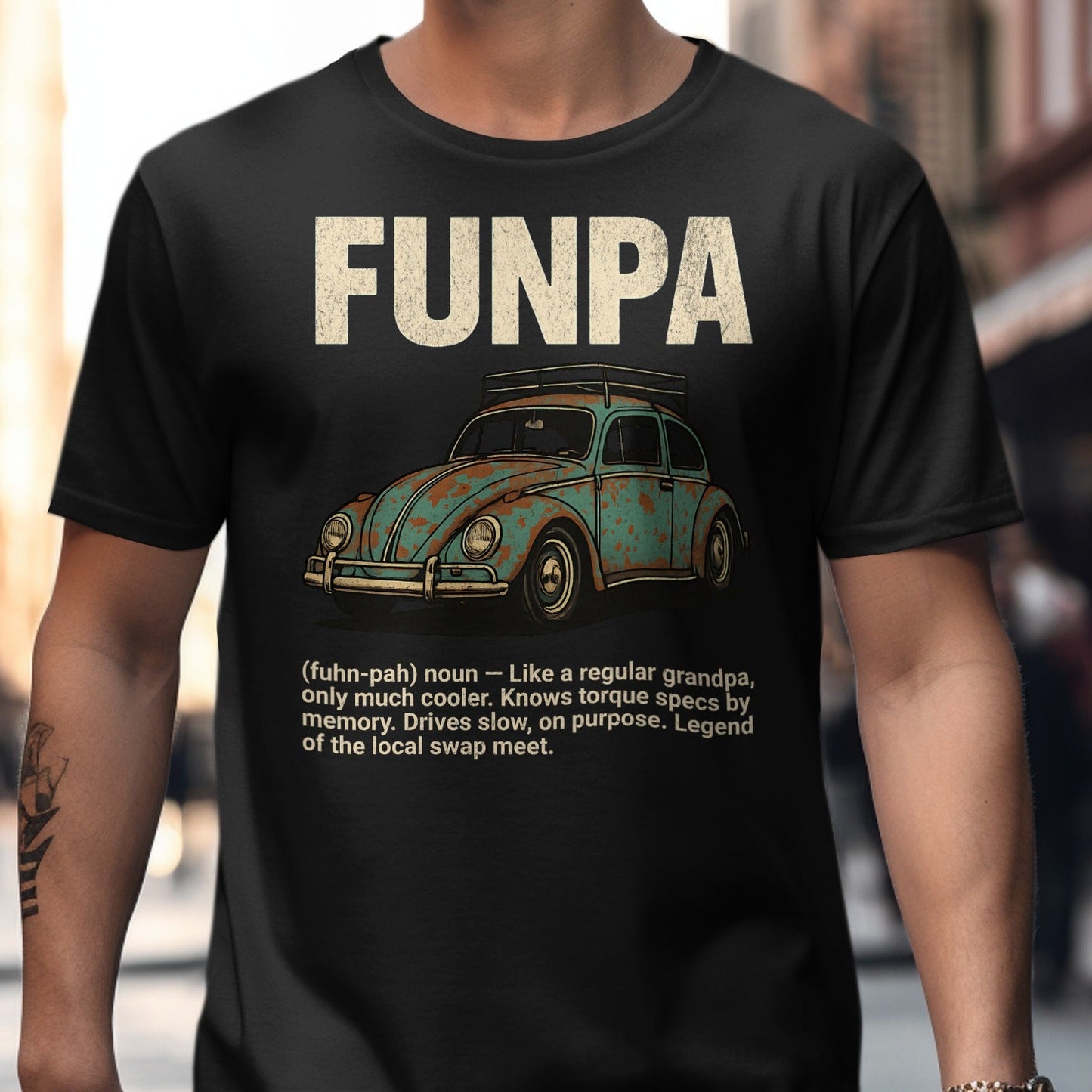 Funpa Funny Cool Grandpa Definition Graphic T-Shirt product