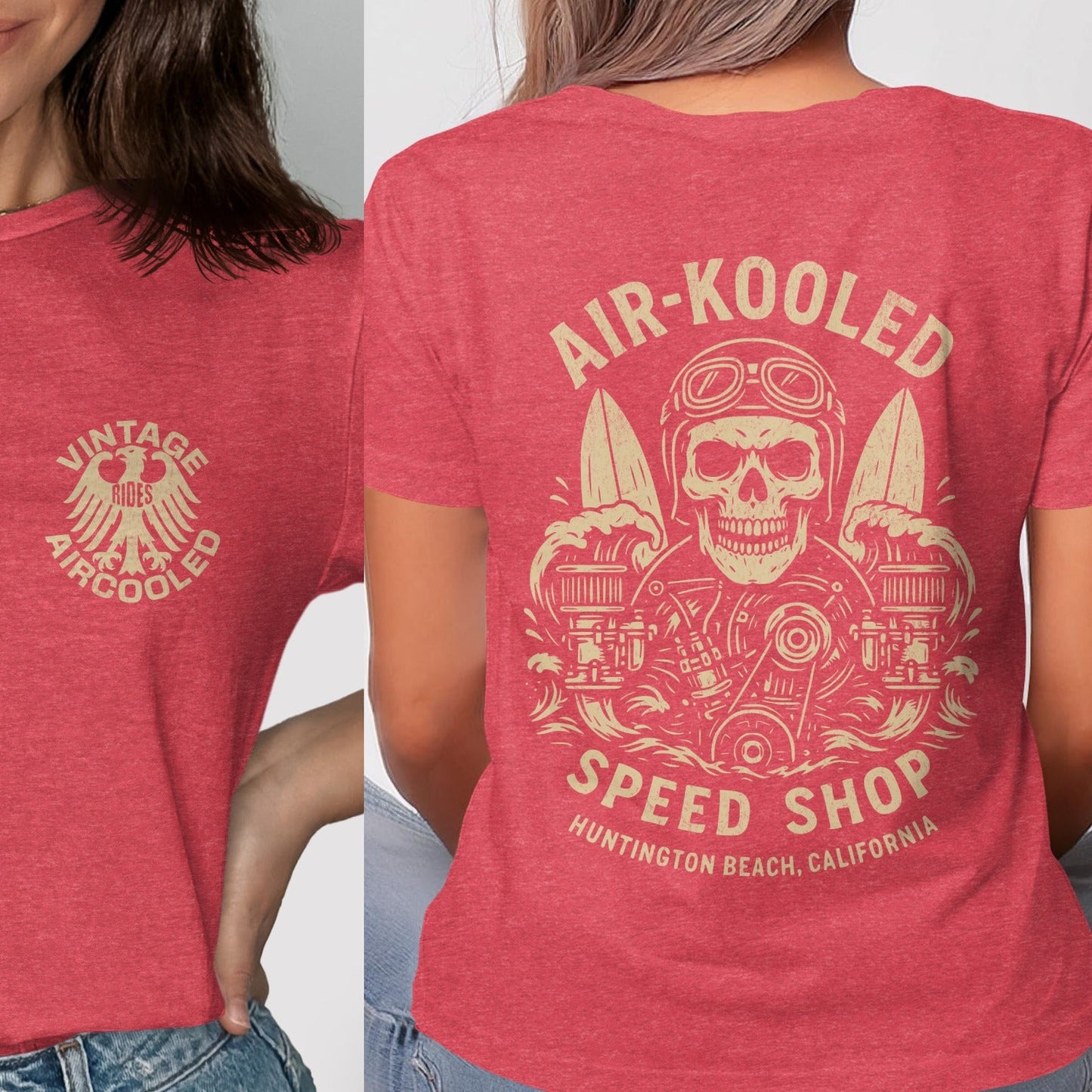 Vintage Air Cooled Speed Shop T-Shirt product type