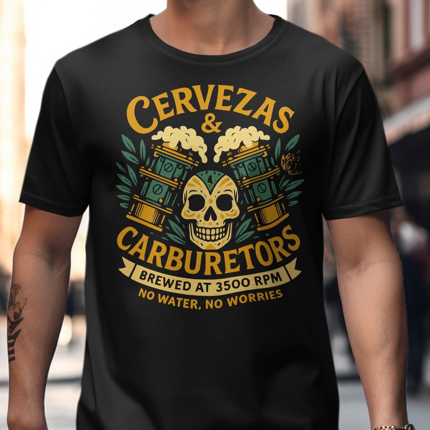Cervezas and Carbuertors Brewed at 3500 RPM product