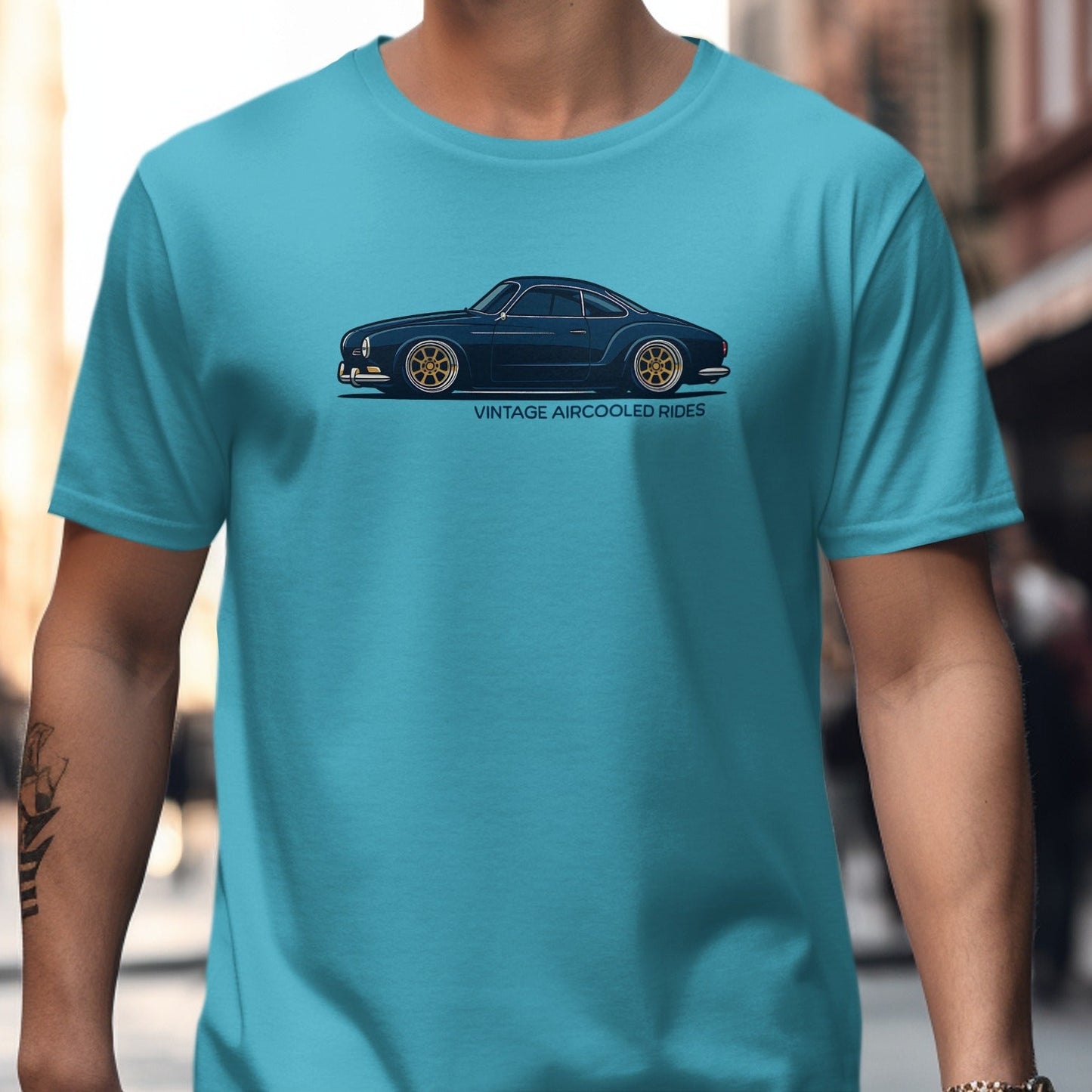 Vintage Aircooled Rides Graphic Design T-Shirt product