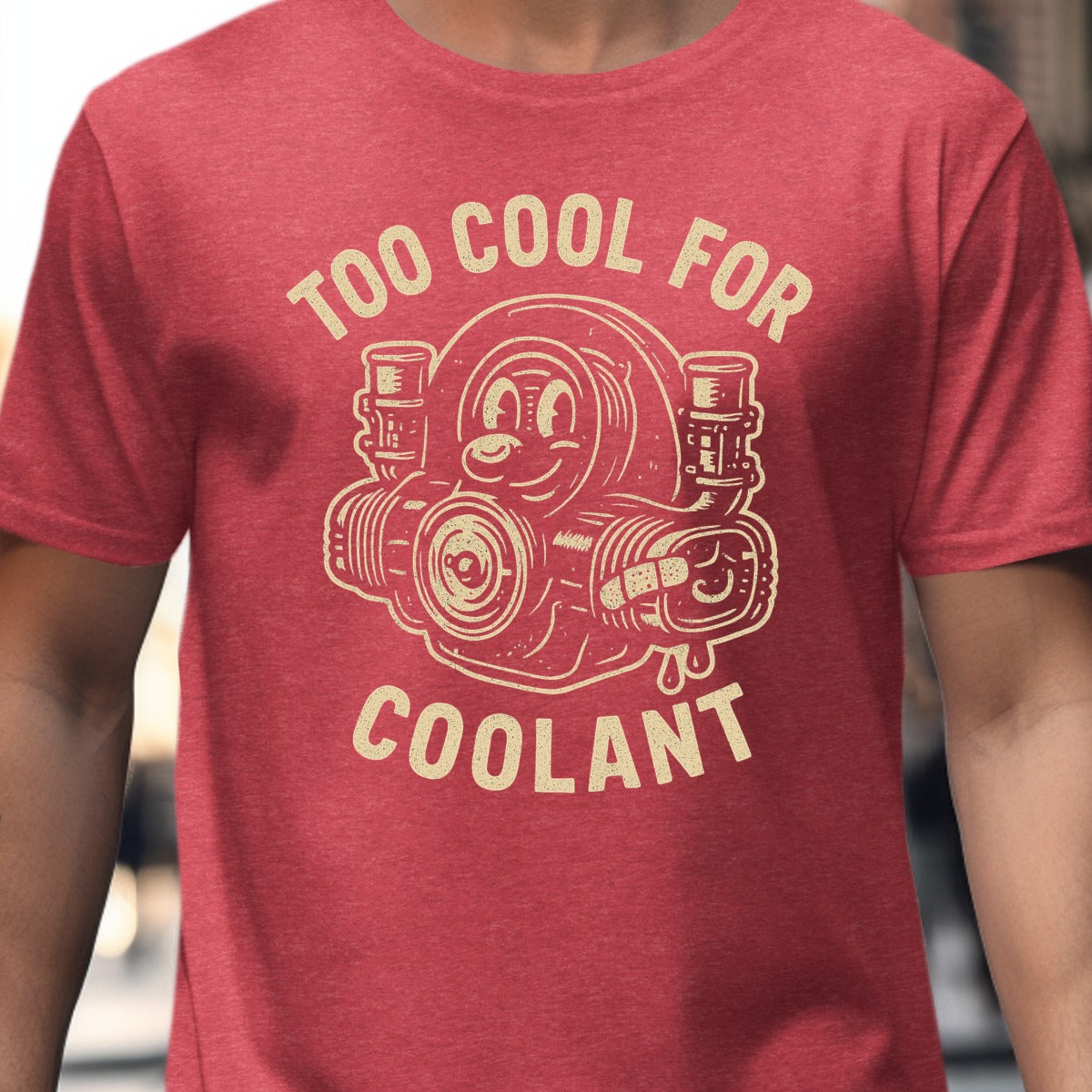 Too Cool For Coolant Graphic Print T-shirt product type