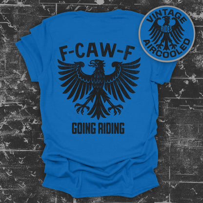 F-CAW-F Going Riding Vintage Rides Aircooled T-Shirt