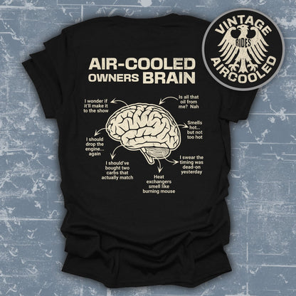 Air Cooled Owners Brain Funny Car Enthusiast product