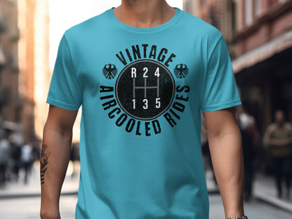 Vintage Aircooled Rides Retro Cool T-Shirt product type