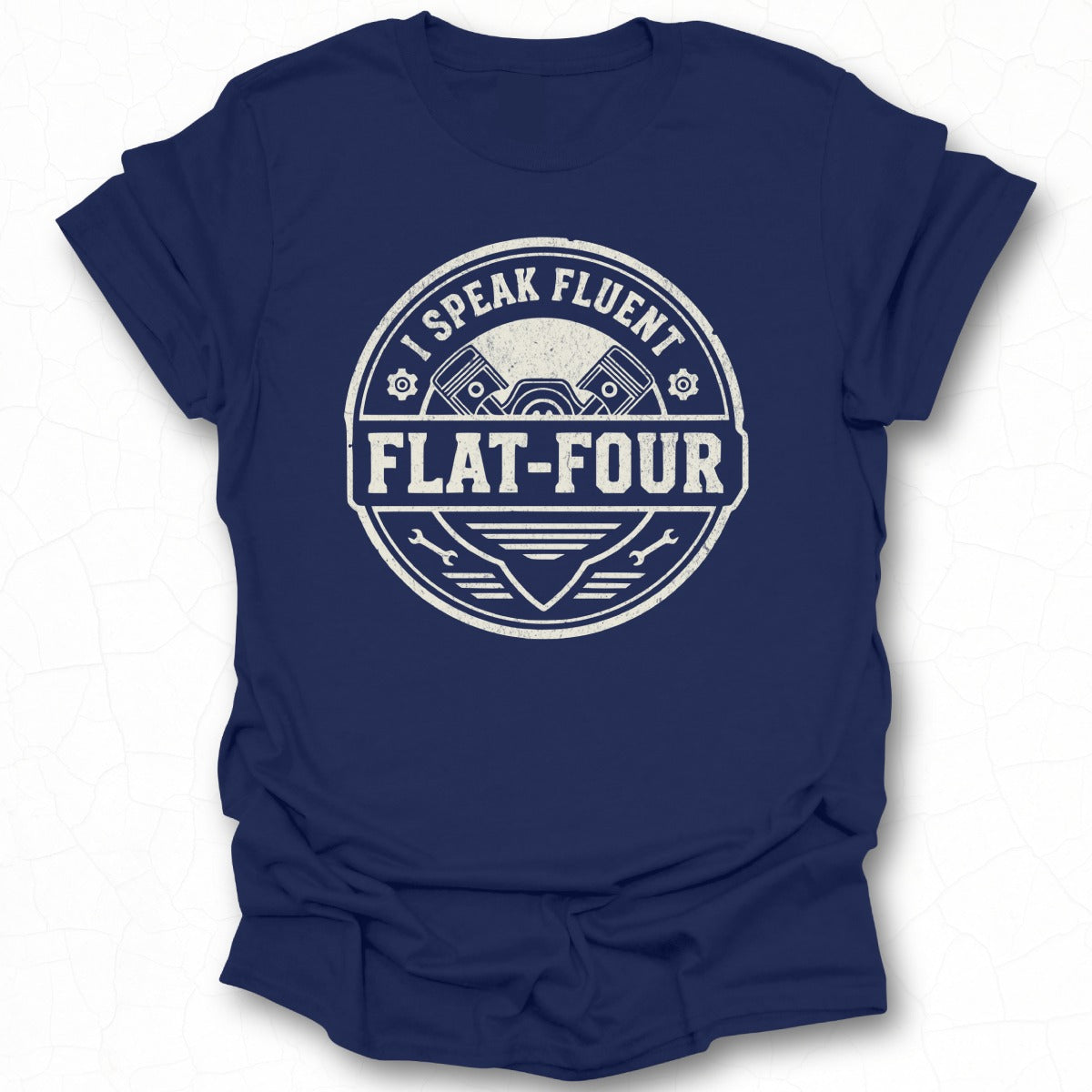 I Speak Fluent Flat-Four Graphic Tee Shirt