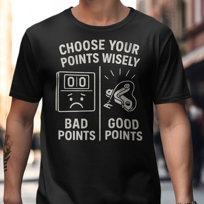 Choose Your Points Wisely Graphic Tee product type