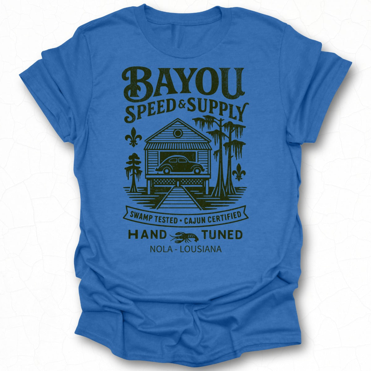 Bayou Speed and Supply Swamp Tested Cajun Certified Shirt
