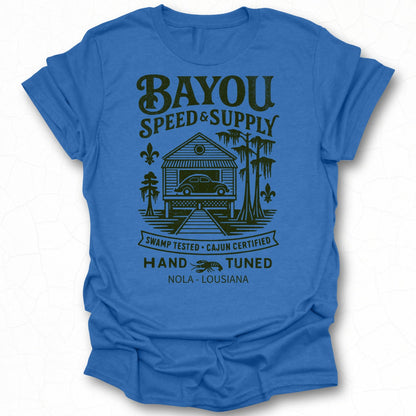 Bayou Speed and Supply Swamp Tested Cajun Certified Shirt