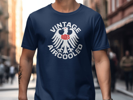 Vintage Rides Aircooled Eagle Graphic T-Shirt product