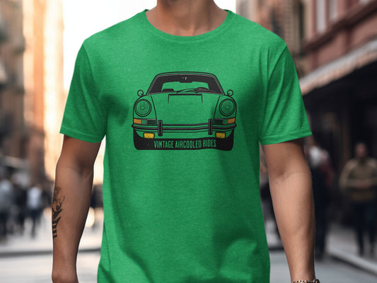 Classic Green Vintage Aircooled Rides T-shirt product type