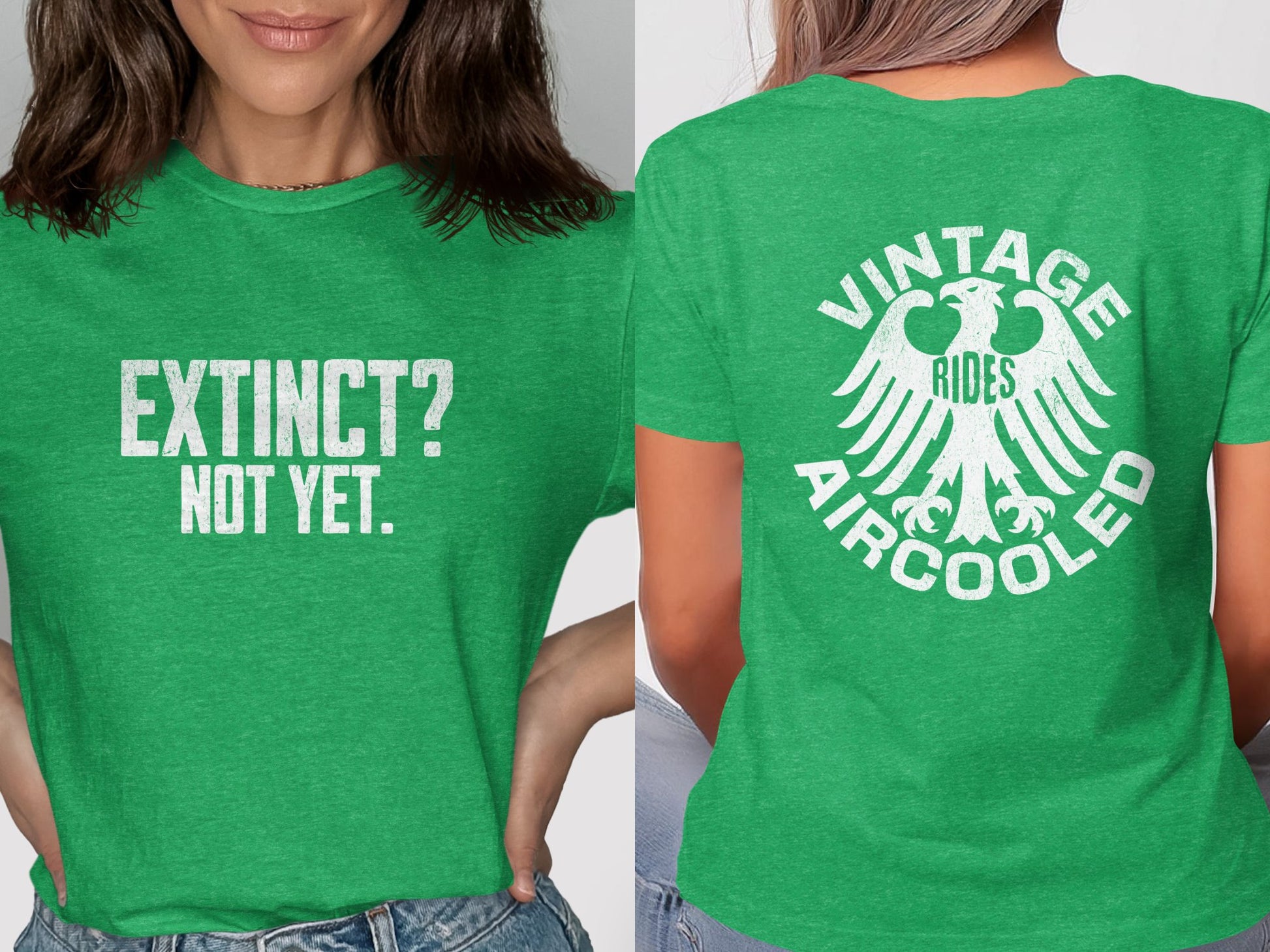 Vintage Rides Aircooled Extinct Not Yet T-Shirt product type