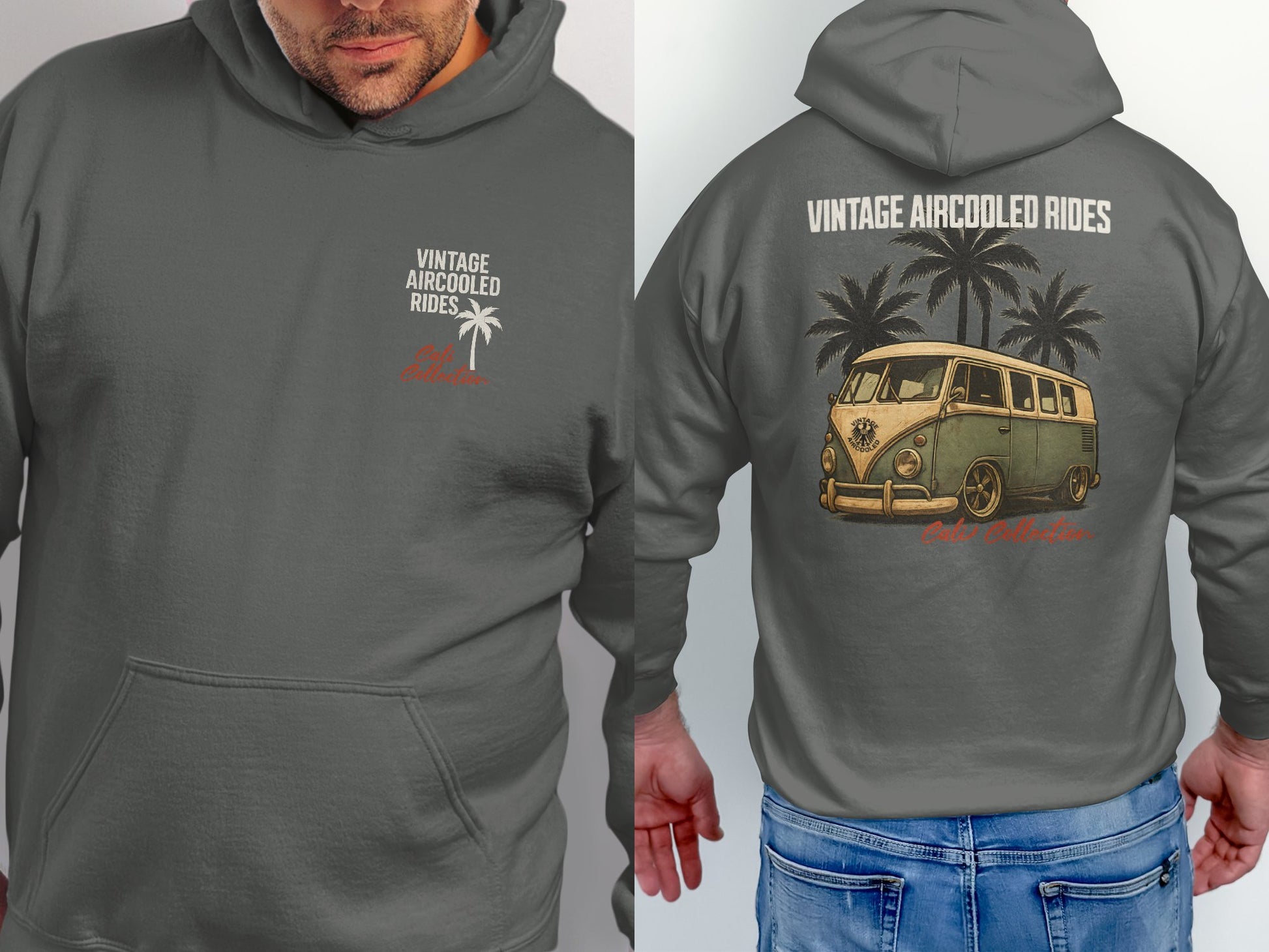 Vintage Aircooled Rides Graphic Hoodie product type