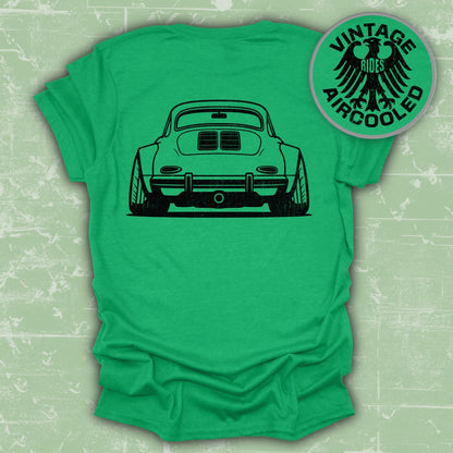 Vintage Rides Aircooled Classic Car Graphic T-shirt product