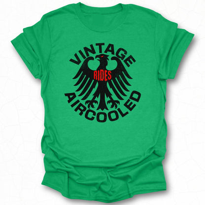 Vintage Rides Aircooled Graphic Tee Shirt