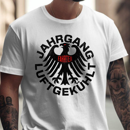 Jahrgang Luftgekühlt Fahren T-Shirt