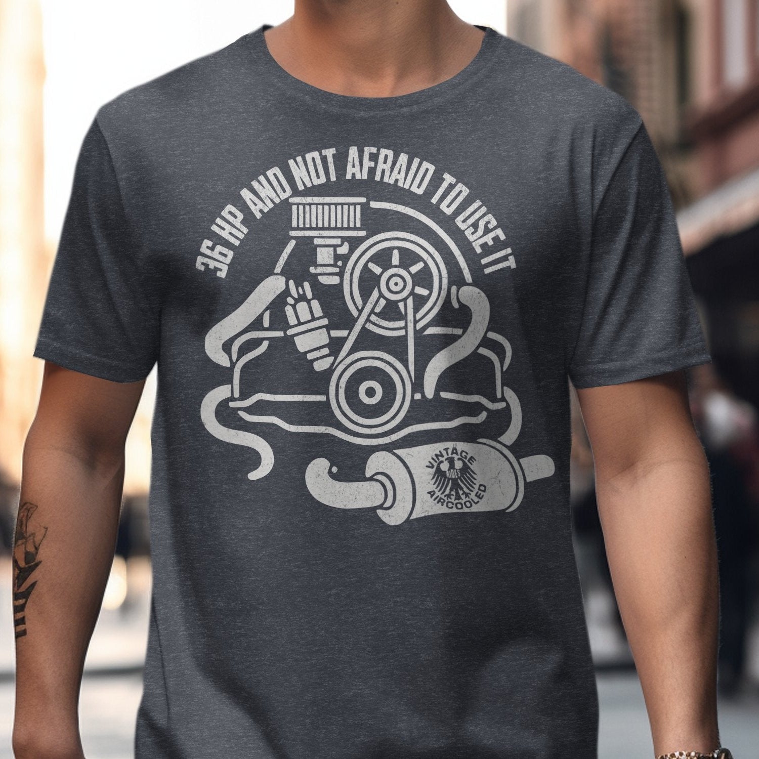 36 HP And Not Afraid To Use It Graphic T-Shirt product