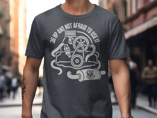 36 HP And Not Afraid To Use It Graphic T-Shirt product