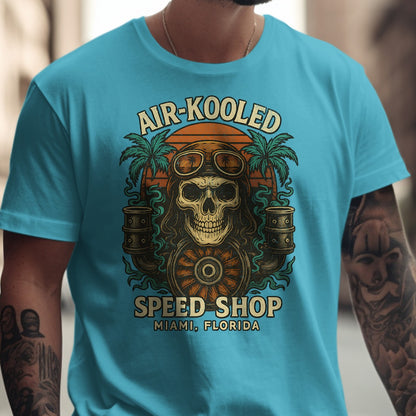 Air-kooled Speed Shop Miami Florida T-shirt product type