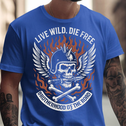 Live Wild Die Free Brotherhood of the Road product type