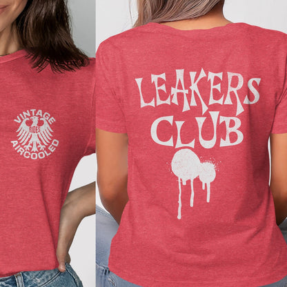 Vintage Aircooled Leakers Club Red T-Shirt product