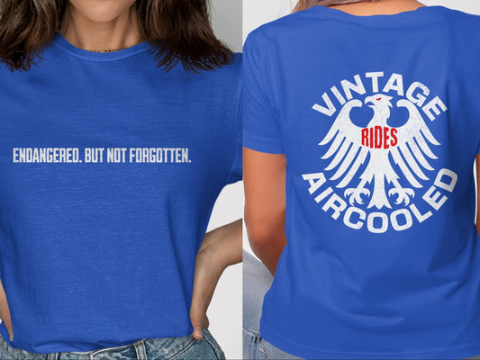 Endangered But Not Forgotten Vintage Rides T-shirt product type