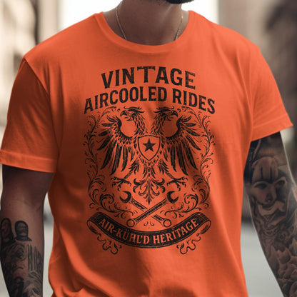 Vintage Aircooled Rides Air-Kühld Heritage Shirt