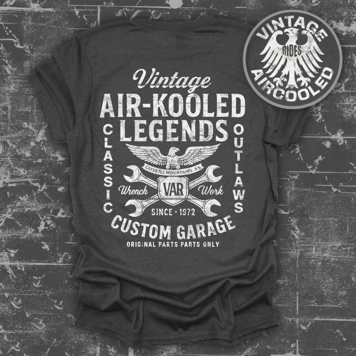 Vintage Air-Cooled Legends Classic Outlaws T-Shirt