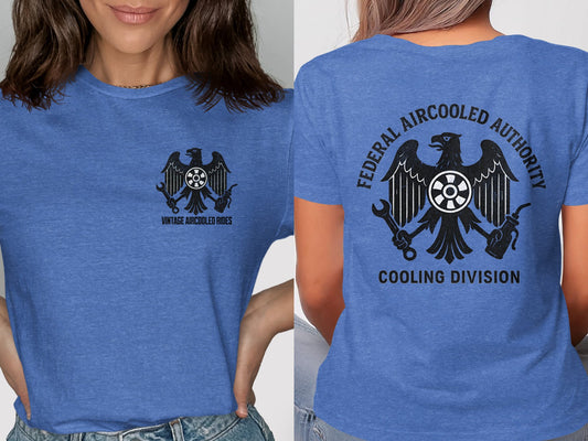 Vintage Aircooled Rides Cooling Division T-shirt product