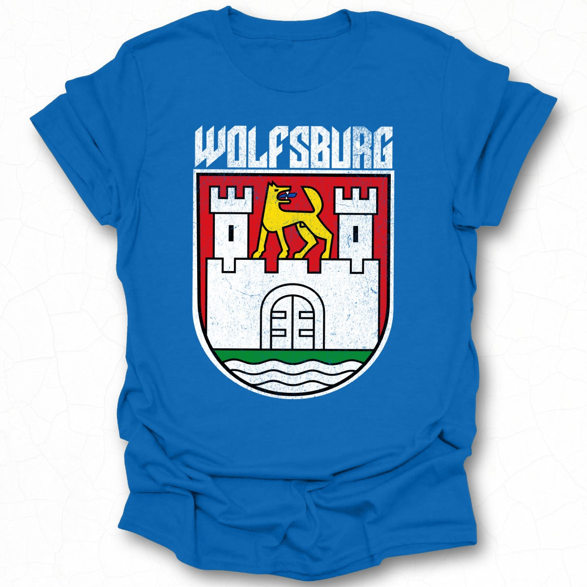 Wolfsburg Crest Graphic Printed T-Shirt