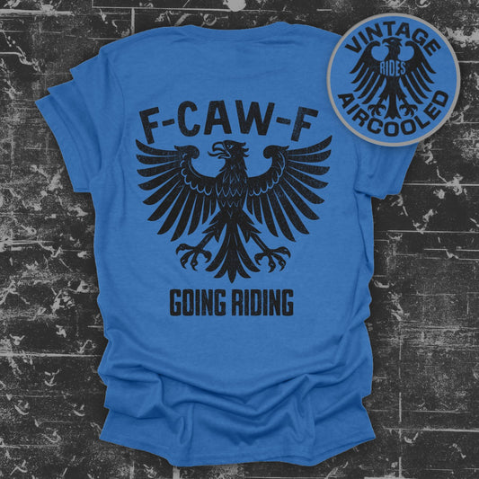 F-CAW-F Going Riding Vintage Aircooled T-shirt