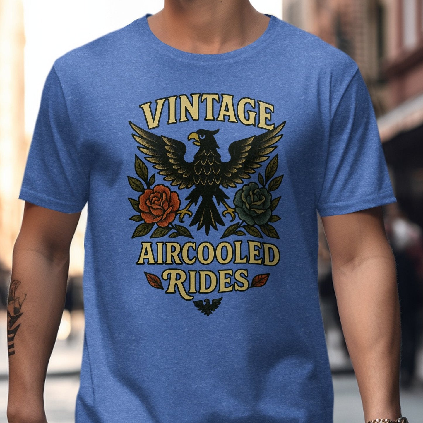 Vintage Aircooled Rides Graphic T-shirt product type