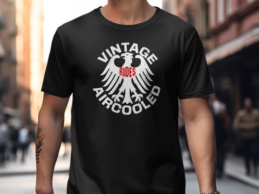 Vintage Aircooled Rides Graphic Tee Shirt product type