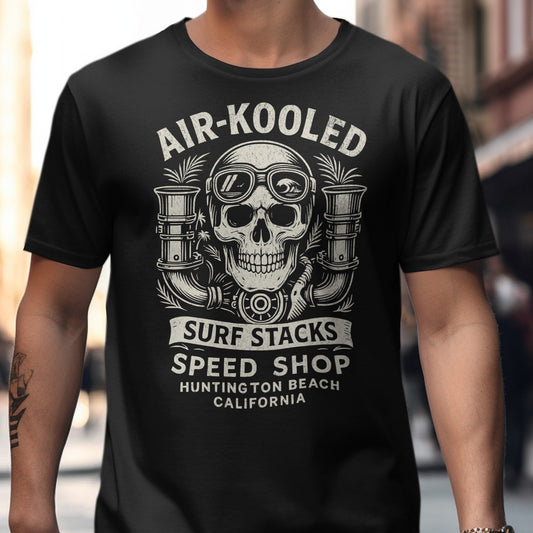Air-Kooled Surf Stacks Speed Shop T-shirt product