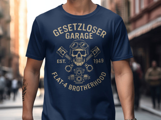 Vintage Gesetze Loser Garage Brotherhood T-Shirt product type