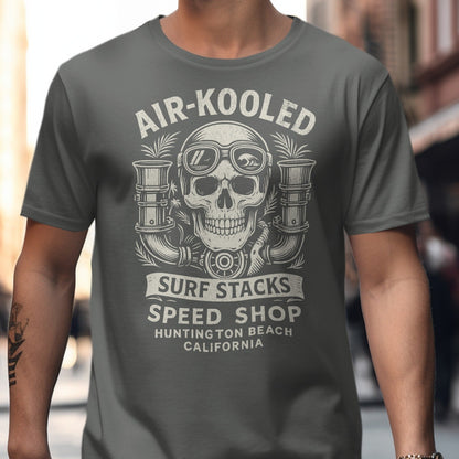 Air-Kooled Surf Stacks Skull Graphic T-Shirt product type