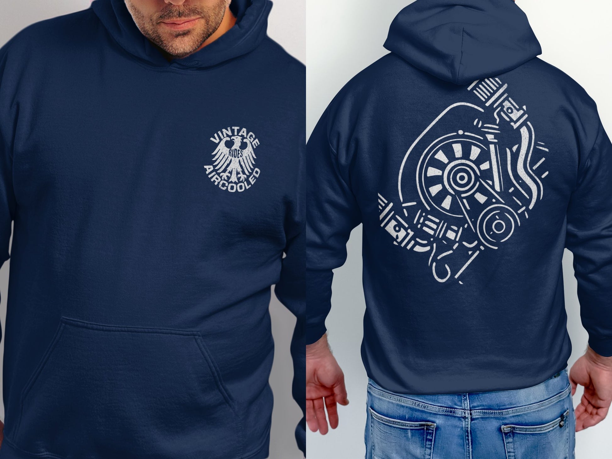 Vintage Aircooled Unique Design Hoodie product