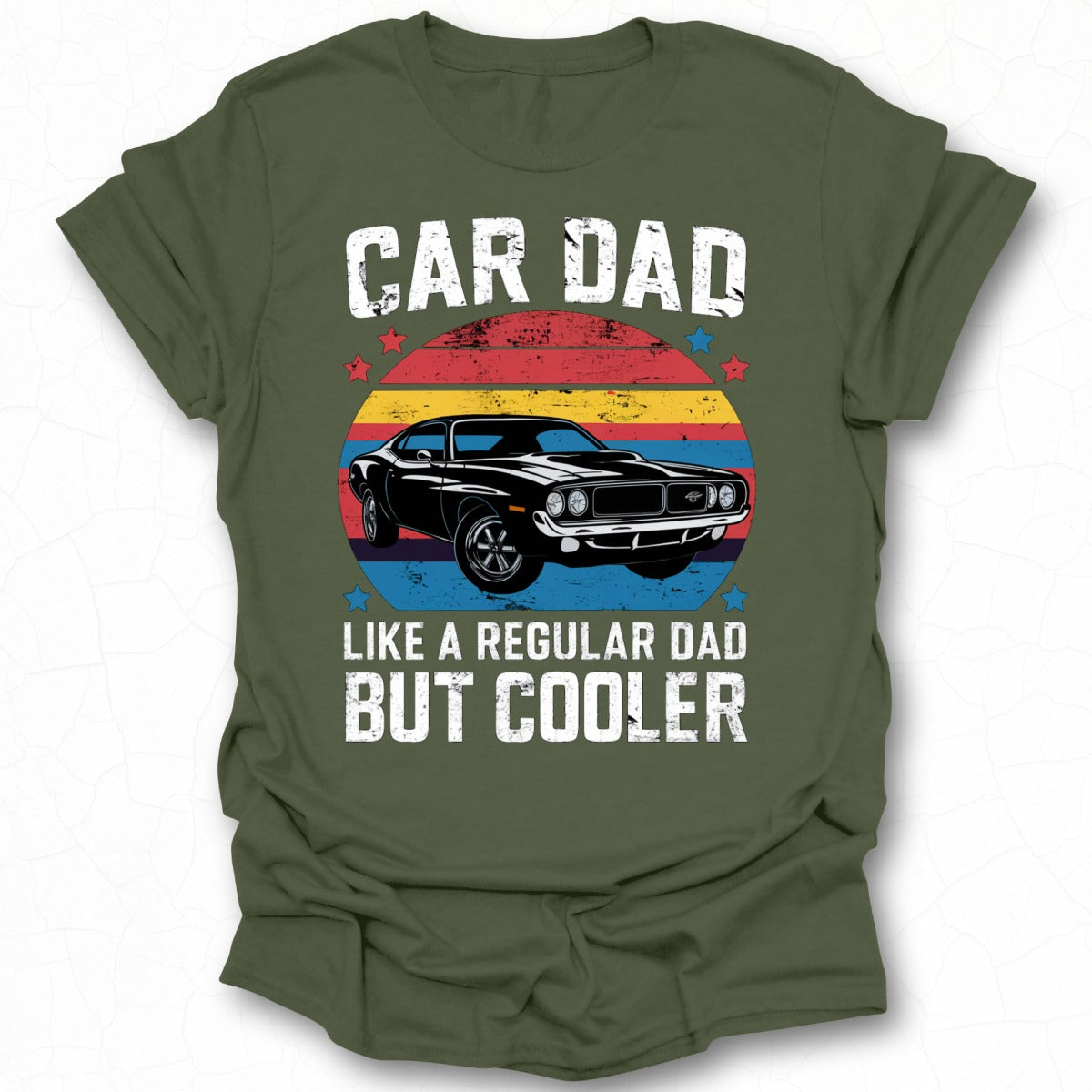 Car Dad Like a Regular Dad But Cooler T-Shirt