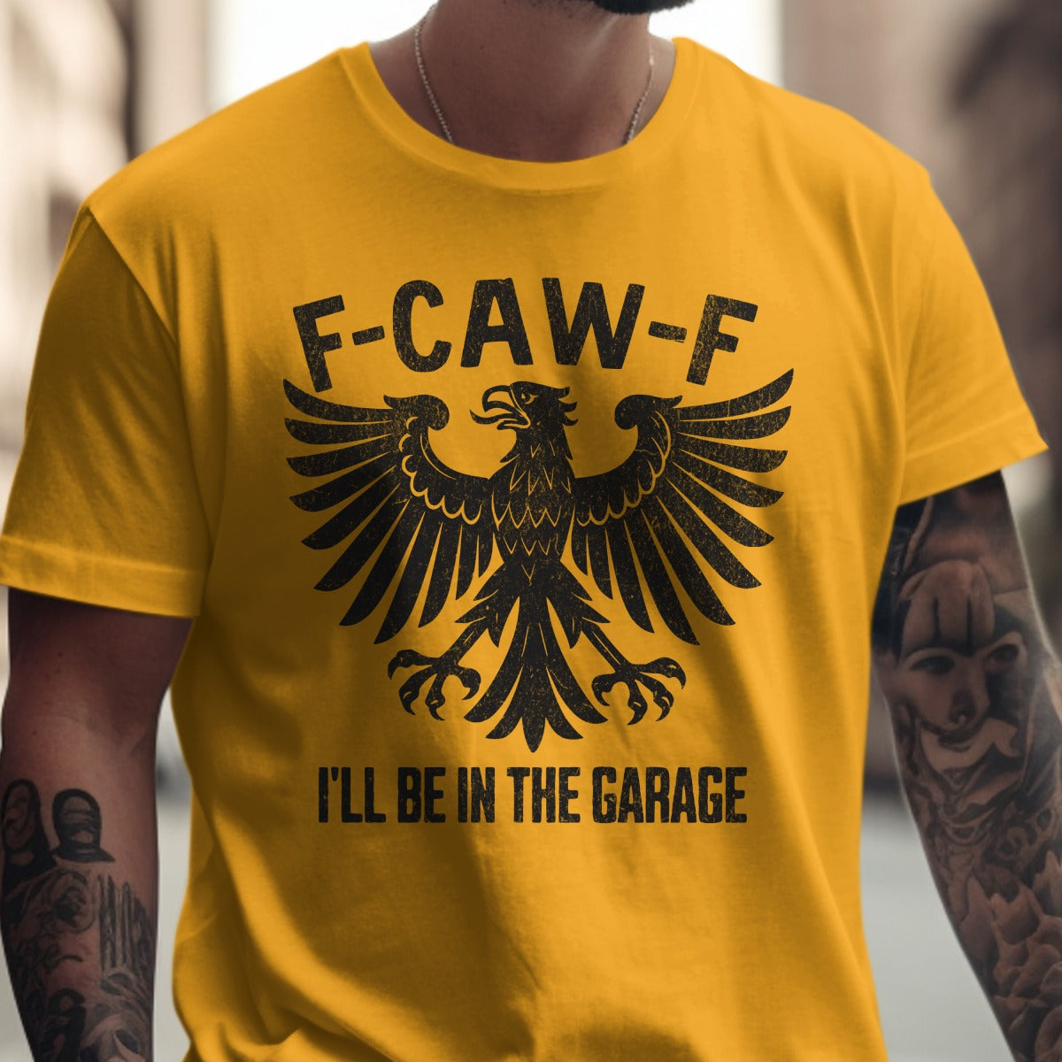 F-CAW-F I'll Be in the Garage Graphic Shirt