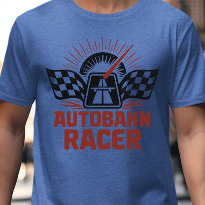 Autobahn Racer Graphic Tee Shirt Unique Design product