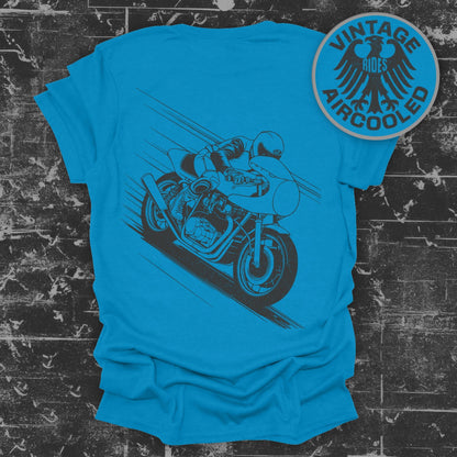 Vintage Rides Aircooled Motorcycle Tee product type