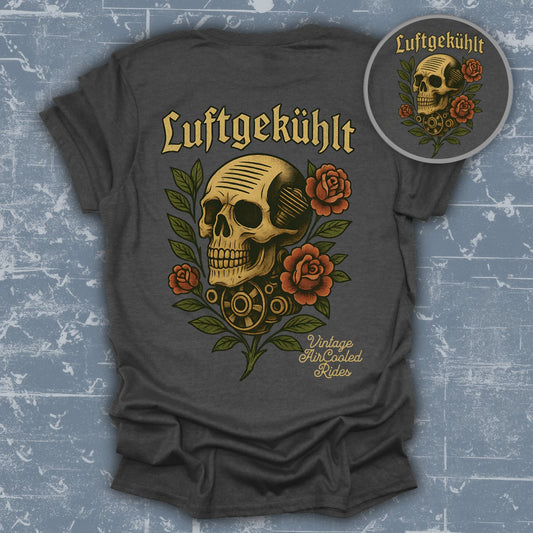 Vintage AirCooled Rides Skull Design Shirt product