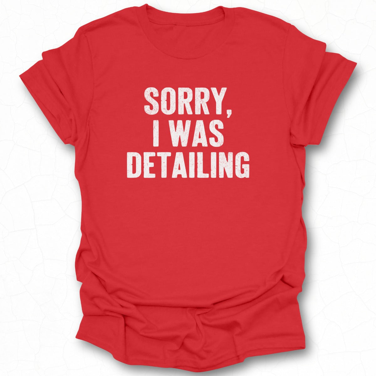 Sorry I Was Detailing Statement T-Shirt