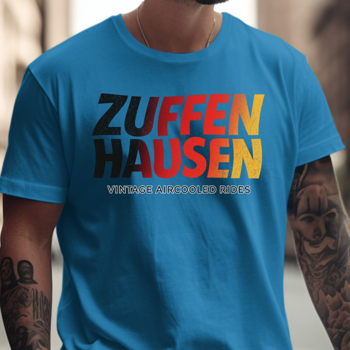 Vintage Aircooled Rides Zuffenhausen T-shirt product type