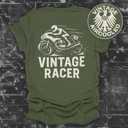 Vintage Racer Biker Graphic Tee Shirt product